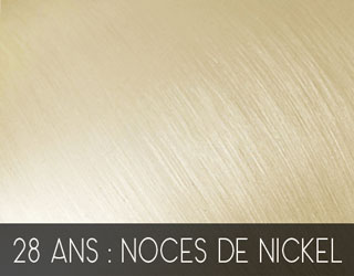 noces de nickel